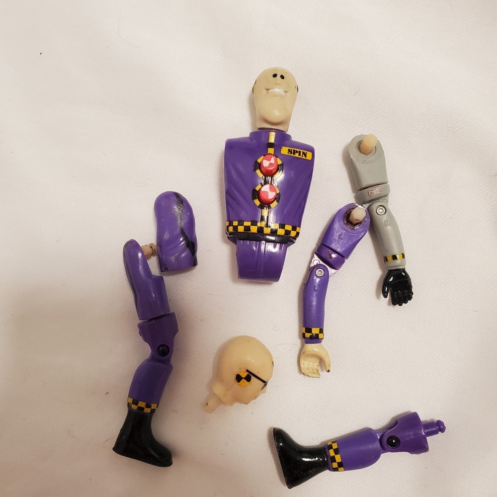 SPIN Dummy #1: Incredible Crash Dummies By TYCO Figure Parts